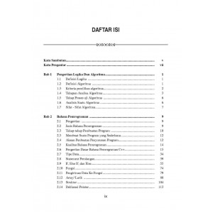Logika dan Algoritma Dasar Menggunakan Bahasa C++ Edisi Revisi