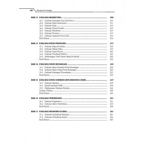 Manajemen Strategis : Kajian Keputusan Manajerial Bisnis Berdasar Perubahan Lingkungan Bisnis, Ekonomi, Sosial dan Politik