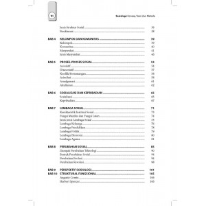 Sosiologi : Konsep, Teori, dan Metode