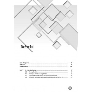 Desain Untuk Six Sigma (Cara Efektif membangun Kinerja Produk & Proses Prima Dari Tahap Awal)