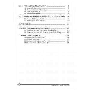 Statistik Untuk Desain dan Percobaan (Aspek Penting Fasa Improve-Proyek Six Sigma)