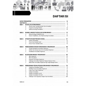 Sosiologi Komunikasi Kontemporer