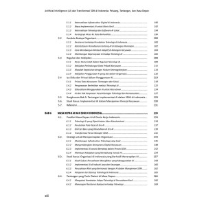 Artificial Intelligence (AI) dan Transformasi SDM di Indonesia Peluang, Tantangan, dan Masa Depan