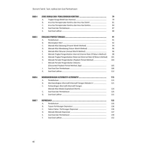 Ekonomi Teknik : Teori, Aplikasi dan Soal Pembahasan