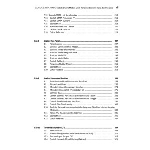 EKONOMETRIKA MIKRO  Metode Empiris Modern untuk  Penelitian Ekonomi, Bisnis, dan Ilmu Sosial
