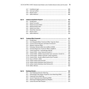 EKONOMETRIKA MIKRO  Metode Empiris Modern untuk  Penelitian Ekonomi, Bisnis, dan Ilmu Sosial