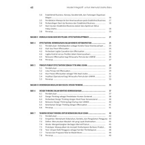 Model Integratif untuk Memulai Usaha Baru