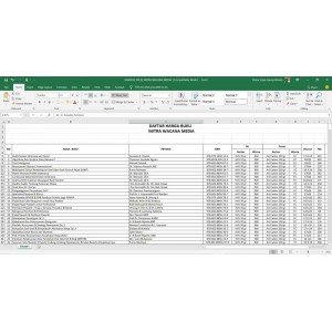 KATALOG EXCEL BUKU MITRA WACANA MEDIA 